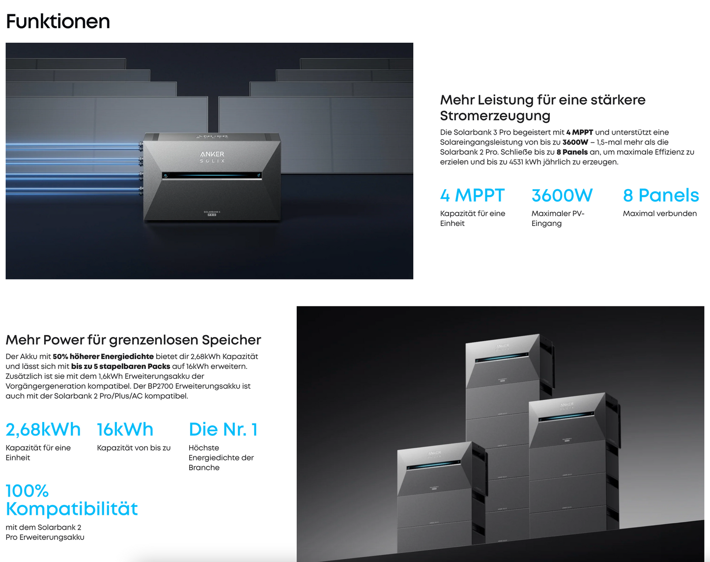 ANKER SOLIX Solarbank 3 E2700 Pro