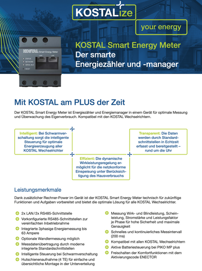 KOSTAL SMART ENERGY METER KSEM G2