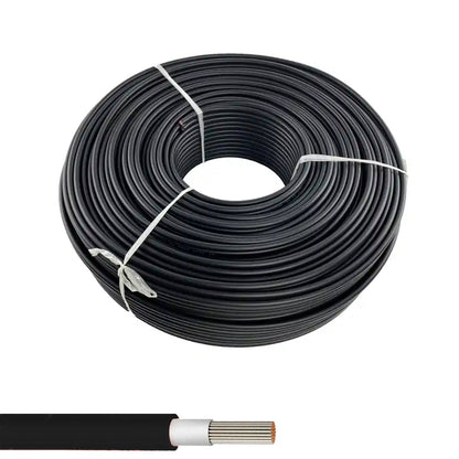 Solarkabel 6mm2 SCHWARZ METERWARE H1Z2Z2-K