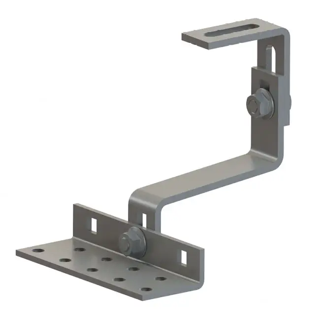 Dachhaken Edelstahl 3-fach verstellbar