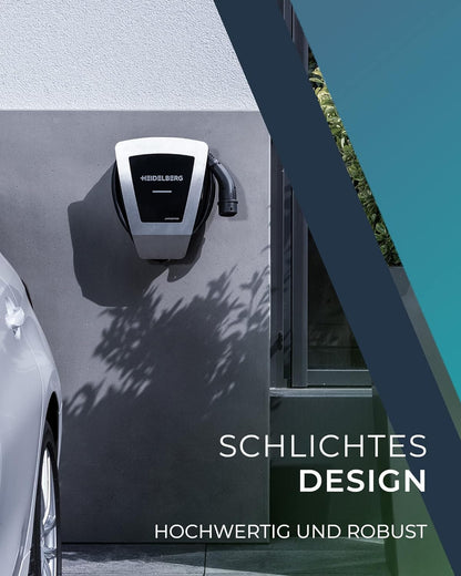 Heidelberg Amperfied Wallbox Energy Control 11 kW - 7,5m Ladekabel