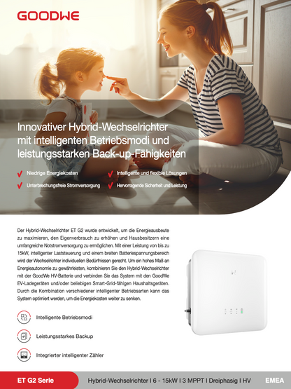 Goodwe GW15K-ET-20 15kW Hybrid Wechselrichter