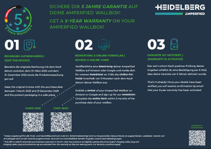 Heidelberg Amperfied Wallbox Energy Control 11 kW - 5m charging cable