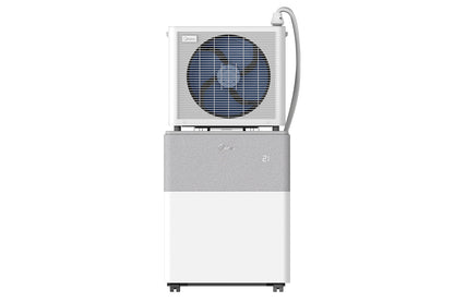 Midea PortaSplit – Außeneinheit auf der Inneneinheit