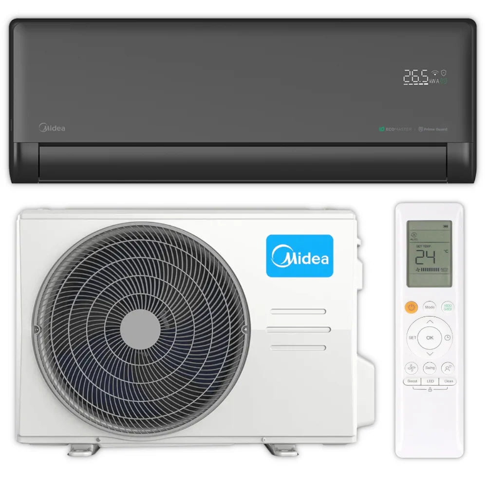 Midea Split Klimaanlage Komplett-Set - SOLSTICE 09 - 2,6 kW