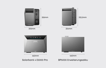 Anker SOLIX Solarbank 4 E5000 Pro