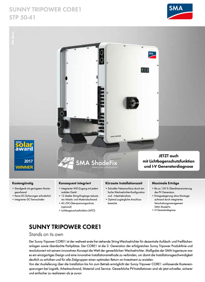 SMA Sunny Tripower CORE 1 - STP 50-41 - 50kW Wechselrichter