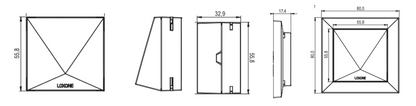 Raumklima Sensor Air Weiß (Temperatur, Feuchte) 100264 10