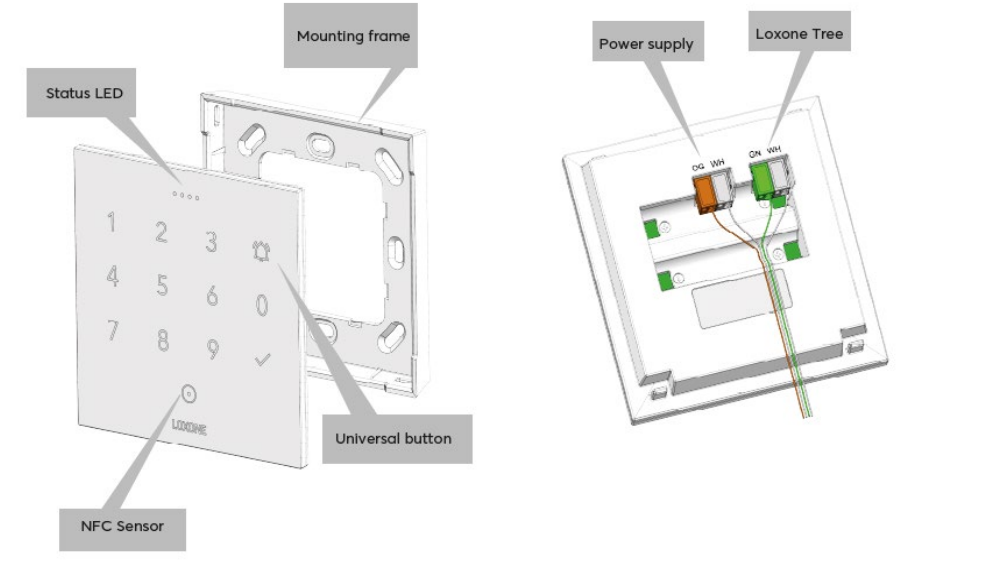 NFC Code Touch Tree Signalweiß 100481 4