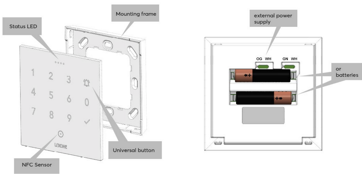 NFC Code Touch Air Signalweiß 100483 6
