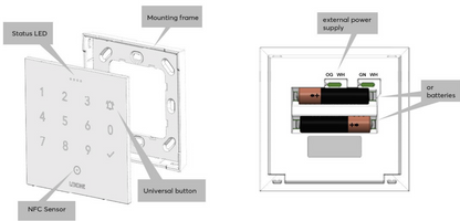 NFC Code Touch Air Signalweiß 100483 6