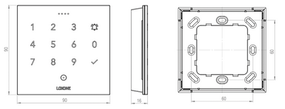 NFC Code Touch Air Signalweiß 100483 7