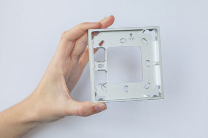 Montagerahmen 1-fach Silber 100487 3