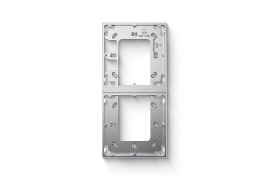 Montagerahmen 2-fach Silber 100489 4