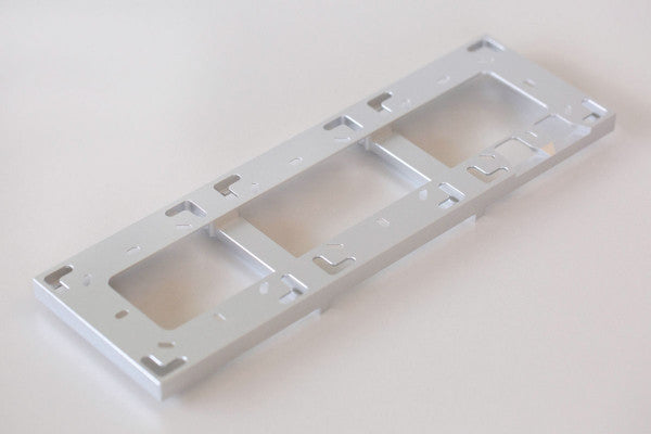 Montagerahmen 3-fach Silber 100515 2
