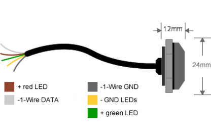Elektronischer Schlüsselleser - iButton Leser Outdoor 200191 2