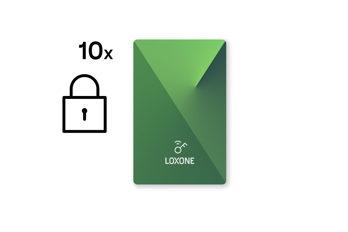 Verschlüsselte NFC Smart Cards Set - 10 Stück 200446