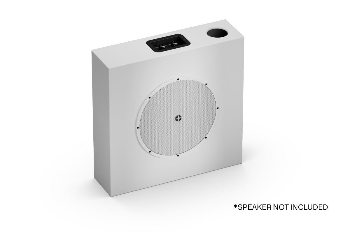 Aufbaubox für 10" Install Speaker Weiß 610172 4