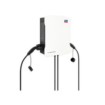 SMA EV Carger Business 2x22kW inkl. 7.5m Ladekabel (EVCB-3AC-10) | Wallbox | RFID |MID |überschuss | Neuware